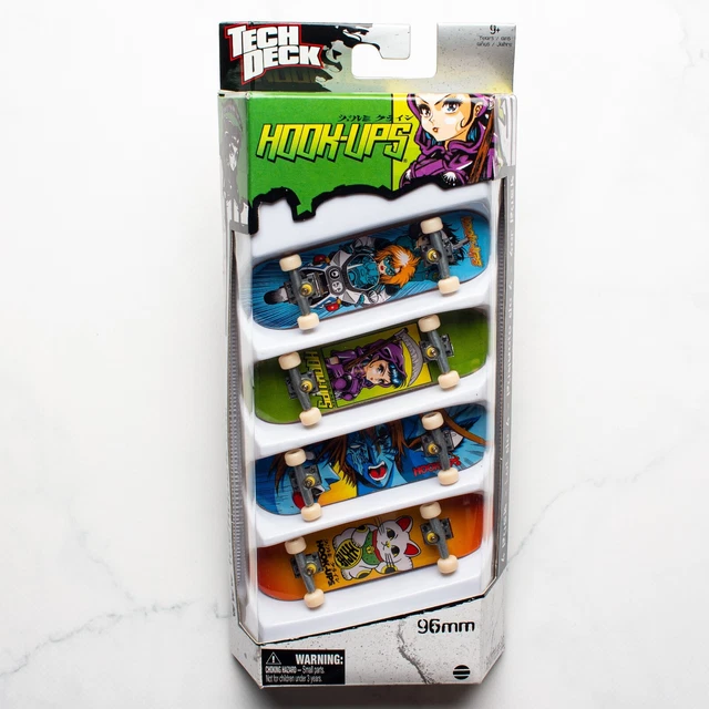 その他 TECH DECK HOOK-UPS Exclusive SERIES 4010 Tech Deck “ Hookups ” 96mm Finger Board New Super Rare