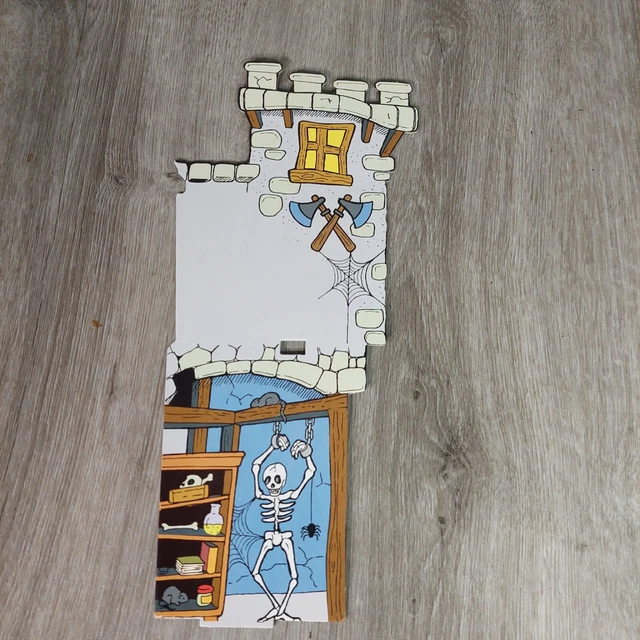 SCOOBY DOO HAUNTED House 3D Board Game Replacement Part Right Side