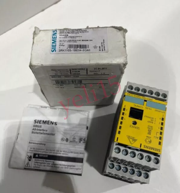 1PC NEW Siemens 3RK1105-1BE04-2CA0 Safety Monitor Relay