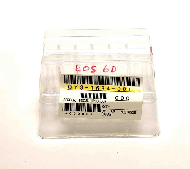 Uno Canon Genuino Focusing Pantalla Para EOS 90D CY3-1778-001 Reparar Parte 90 D - Foto 4