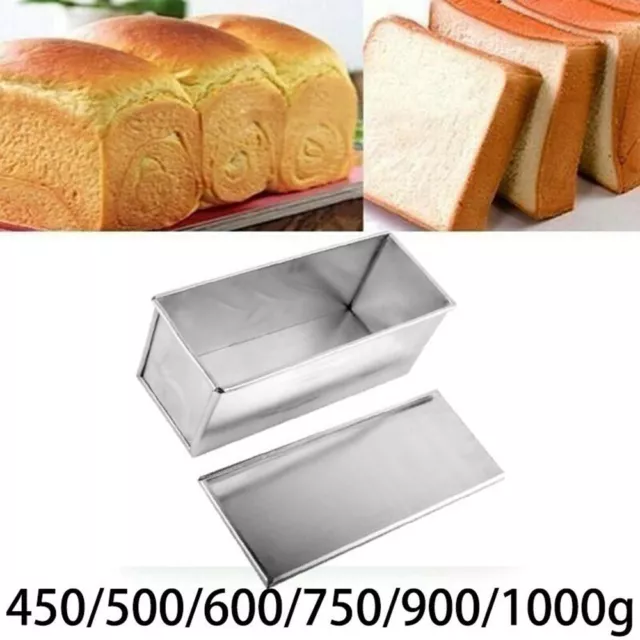 Rectangle Pain Poêle Gâteau Moule Toast Carbone Acier Pâtisserie Cuisson