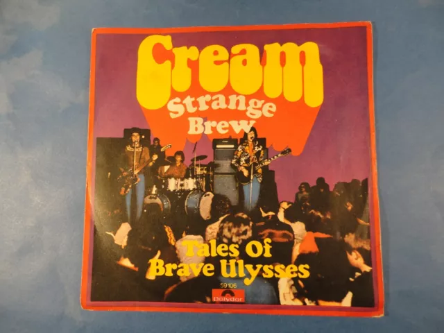 7" Italy - Cream - "Strange Brew" - Rock - Blues Rock - Beat - 1967