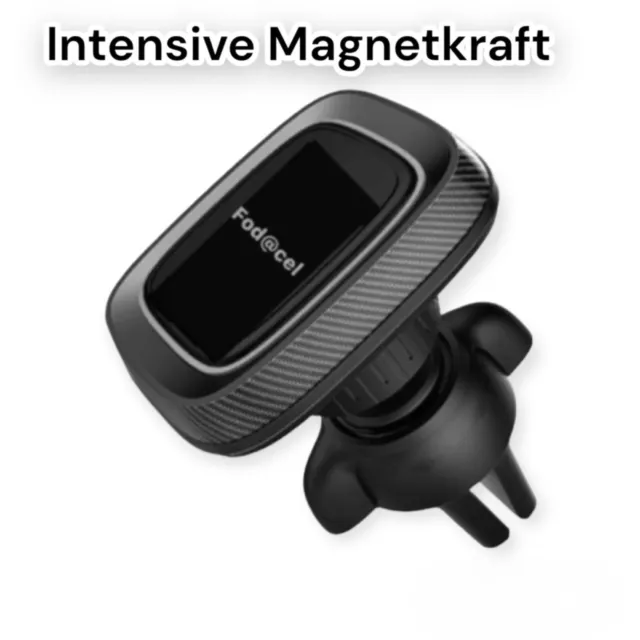 Handy Halterung Auto Magnet Smartphone Lüftungsgitter KFZHalter Universal 2