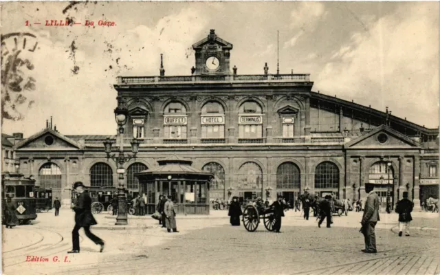 CPA Nord LILLE La Gare (983837)