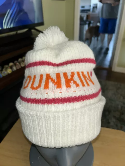 Dunkin Donuts Winter Pom Beanie NWOT