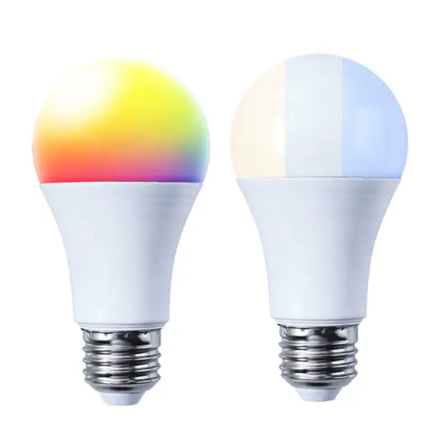 Smart Bulbs, WiFi Light Bulb and , Dimmable Warm White LED Bulb 2700K E27 9W, No