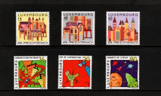 LUXEMBOURG -  2 sets from 1998 & 1999, MNH - see scan - Cat £23