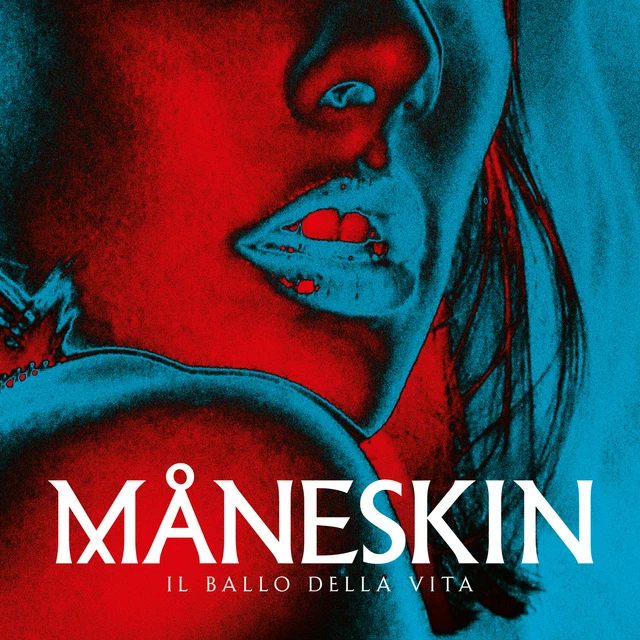 MANESKIN IL BALLO Della Vita Vinile Lp Colorato Blu Vinyl Nuovo 