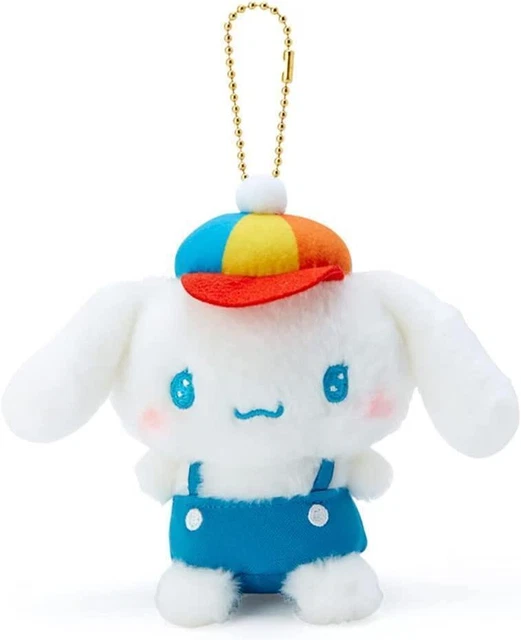 Charme Cinnamoroll Sanrio – Mascotte En Peluche Avec Fermeture éclair Et Crochets