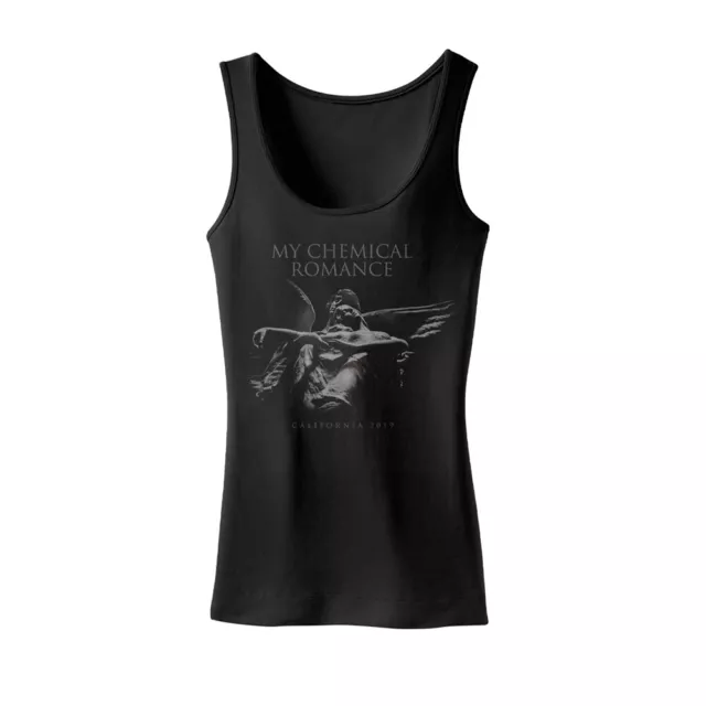 MY CHEMICAL ROMANCE - LUIGI ANGEL BLACK Tank Vest, Ladies Womens: 10