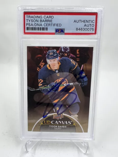 Victor Olofsson Autographed Signed 2021-22 UDA Ud Canvas Ip Auto PSA/DNA  Sabres