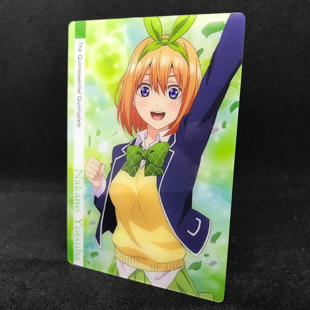 THE QUINTESSENTIAL QUINTUPLETS YOTSUBA NAKANO 04 Japanese Card Anime