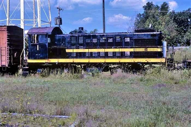 Kustom Kar 1 @ Green Cove Springs, Fl_ X Scl-Sal_Jan 1991_Original Train Slide
