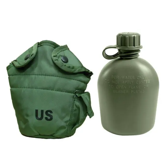 US Military Canteen Cover - Army & Marine 1qt Canteen Cover - Olive Drab Green 2