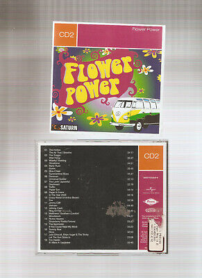 FLOWER POWER, CD2, Sampler-CD, GUT,Universal, 18 Hits.u.a. Barry Ryan,3er CDBOX,
