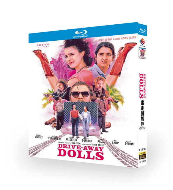 DRIVEAWAY DOLLS (2024) BluRay Movie BD 1 Disc All Region Free New Box