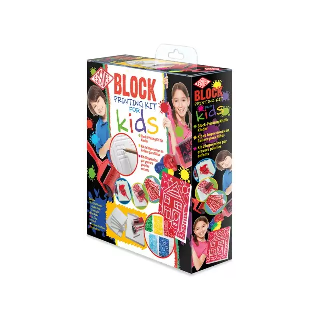 EssDee Block Printing Kit for Kids