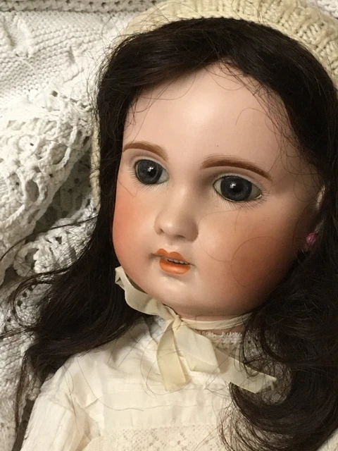 Poupée ancienne 58 cm JUMEAU/SFBJ 9 (moule Jumeau non marqué) tête porcelaine