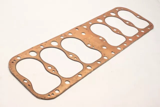 NOS Continental Model 7W 6 Cylinder Engine Copper Head Gasket Victor 63