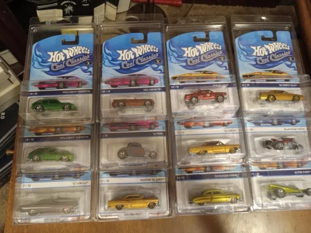 Hot Wheels Target Exclusive Cool Classics Lot of (12) w/Chevette x (2) READ