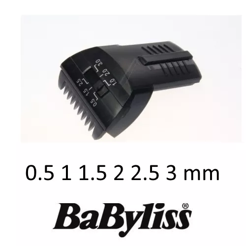 BABYLISS 35808302 SABOT 0.5 3 mm Guide precision coupe tondeuse E830XE E836XE