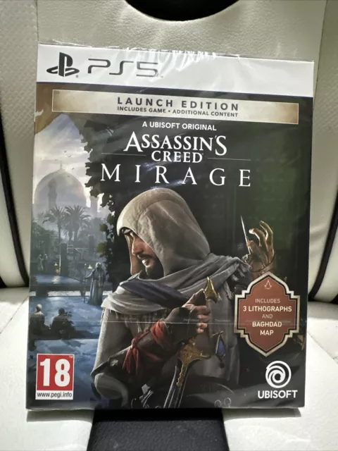 ASSASSIN'S CREED MIRAGE PS5 Launch Edition SEALED!! £42.95
