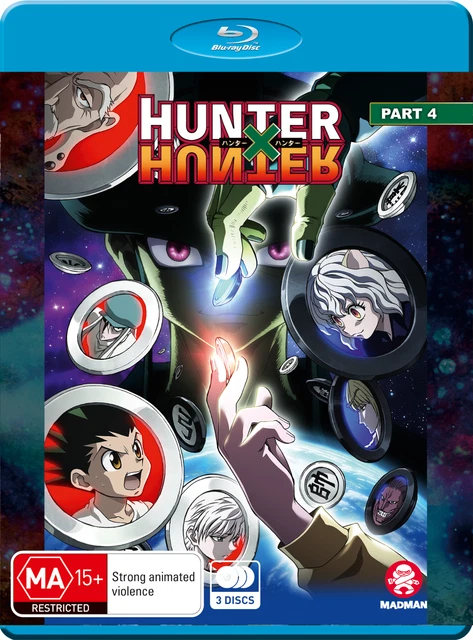 RARE Hunter X Hunter Part 1 Episodes 1-26 DVD (4-DISC SET) NTSC