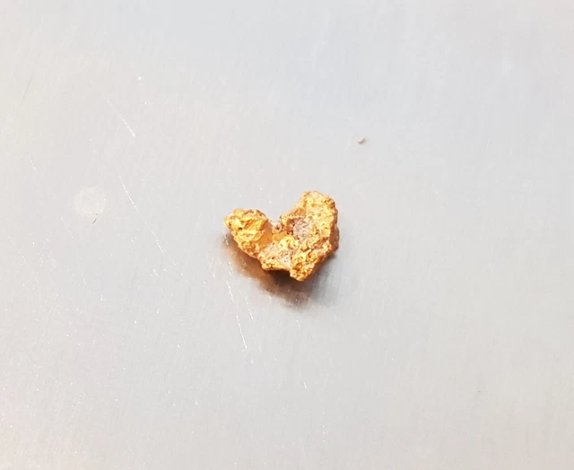 Australian Natural Gold Nugget 0.206 grams.