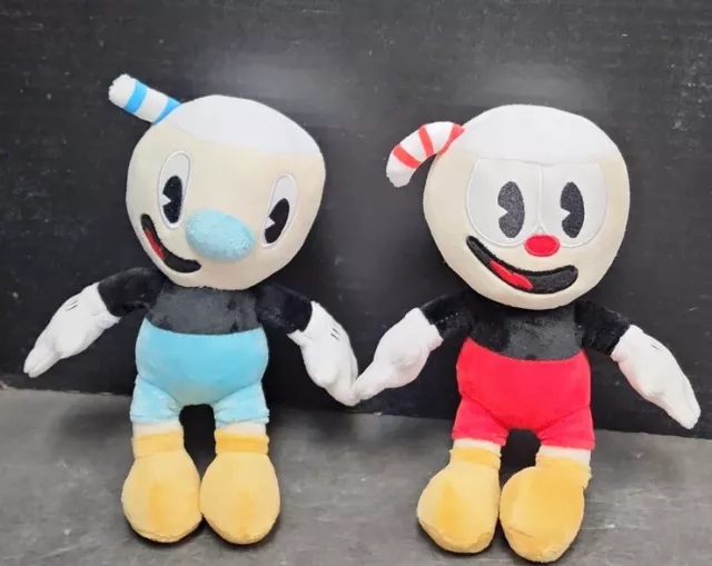 Cuphead Animation Plush Toys Mugman Legendary Chalice Cartoon Doll gift for kids