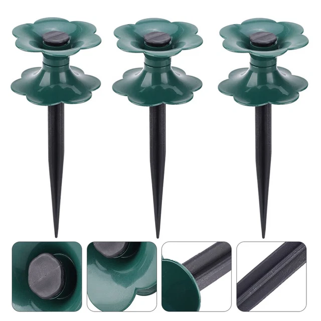 supregear Puntali in Gomma da 19 mm, Puntale Autoportante Gommini per Stampelle, Antiscivolo Base Larga con 6 Gambe per Bastoni da Passeggio