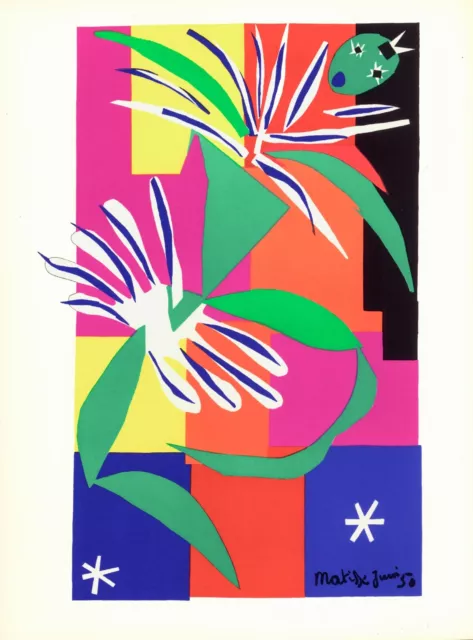 "Danseuse Creole" from the "Last Works of Henri Matisse", Verve 35-36