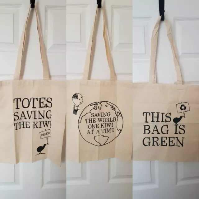 3x Old Mout Cider Shopping Tote Bags *NEW* - Different Designs - Kiwi