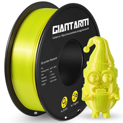 GIANTARM Filamento PLA 1.75mm Silk Rame Stampante 3D PLA Filamento 1kg Spool 
