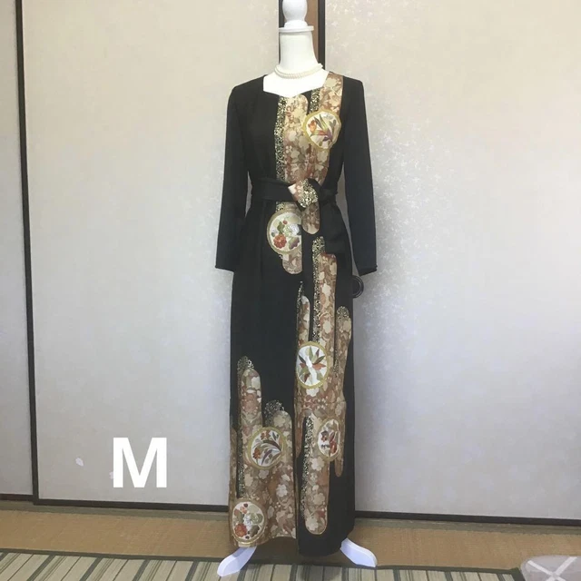 Tomesode Remake One Piece Antique Partial Embroidery