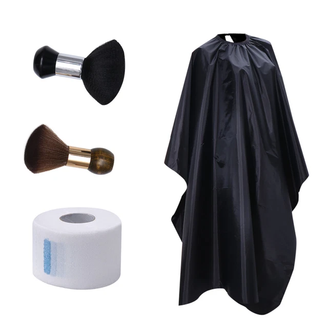 Hairdressing Tools Set Plastic Cutting Cloak Barber Neck Brush Dye Cape