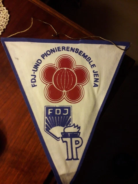 FDJ-und Pionierensemble Jena  Wimpel DDR