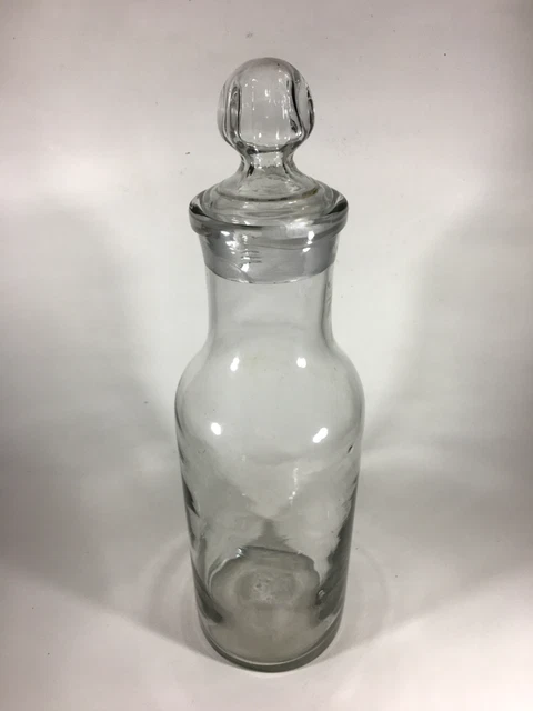 Grand Flacon AMBRÉ VINTAGE DE LABORATOIRE PROLABO