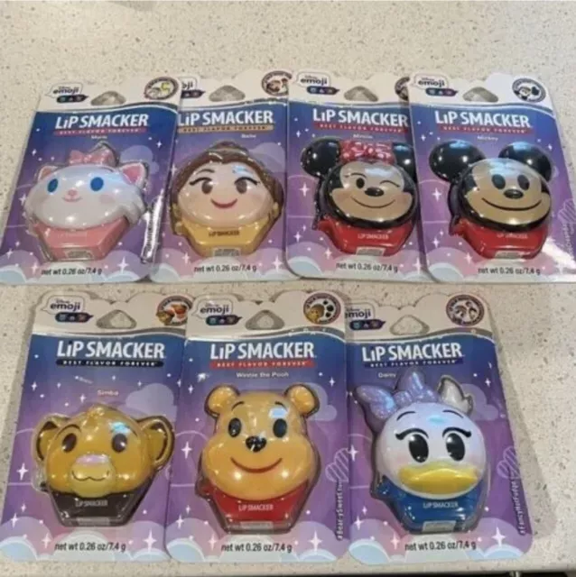 Lip Smacker Disney Emoji Flip Flavored Lip Balm