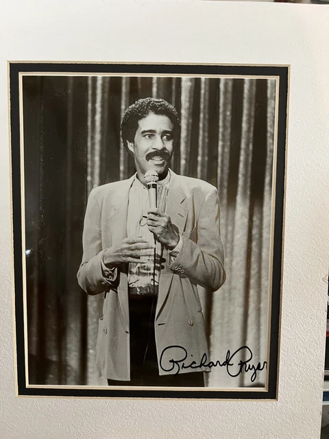 Richard Pryor Signed Photo With COA