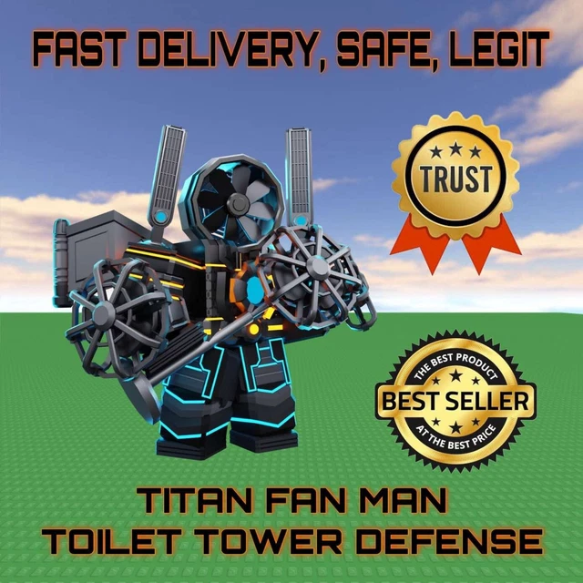 Chief Drillman Unit For Roblox Toilet Tower Defense (TTD) - Fast & Cheap Delivery