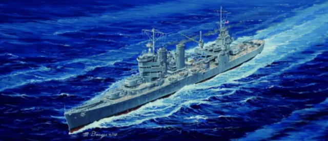 Trumpeter 05743 USS ASTORIA CA-34 1942 1:700 Modellbausatz