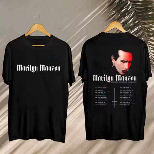 MARILYN MANSON SPRING Tour 2025 Merch, 2025 Marilyn Manson North American Spring 25.98
