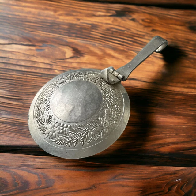 Vintage Canterbury Arts Hand Forged Aluminum Silent Butler Crumb Catcher
