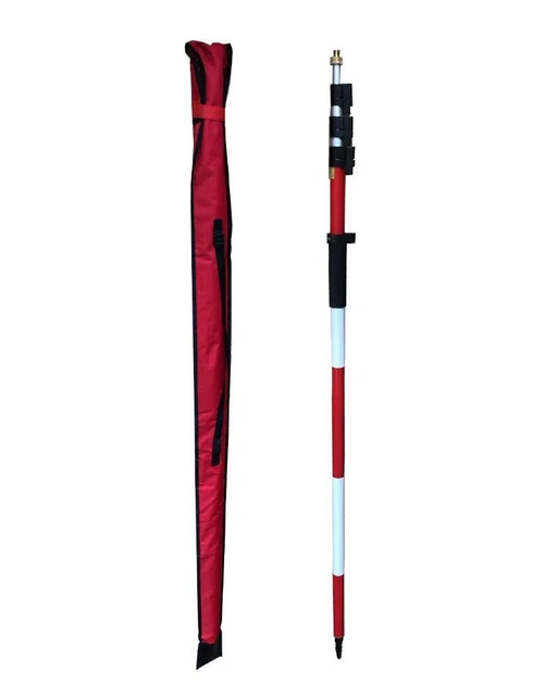 Aluminum Prism Pole with Quick Release Clamp (5.2M) 5.2M