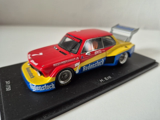 Miniature AMR SB 1/43 – BMW 320 Turbo Schnitzer Gr.5 DRM 1979 N°4 Rodenstock