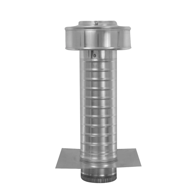 4 inch diameter Aluminum Keepa Roof Jack Vent Cap with Tail Pipe