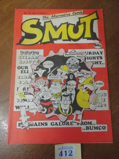 Issue #1 SMUT Alternative Comic / May 1989 VFNM