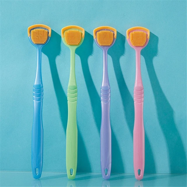 Cepillo limpiador raspador respiración herramienta de salud herramientas de cuidado dental limpieza oral lengua