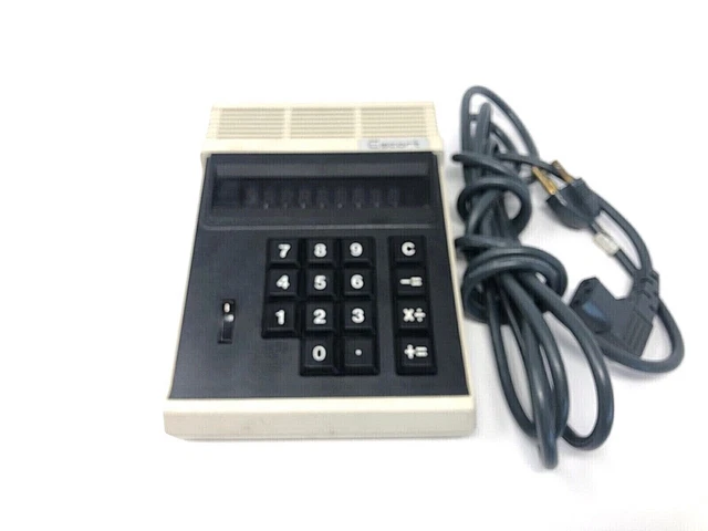 Calculatrice Vintage Electro Calcul 80MS – 1978 – Neuve En Boîte (Hong Kong)