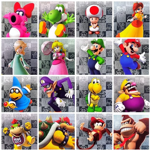 PANINI SUPER MARIO Trading Cards / SILVER Trading Cards to Choose From